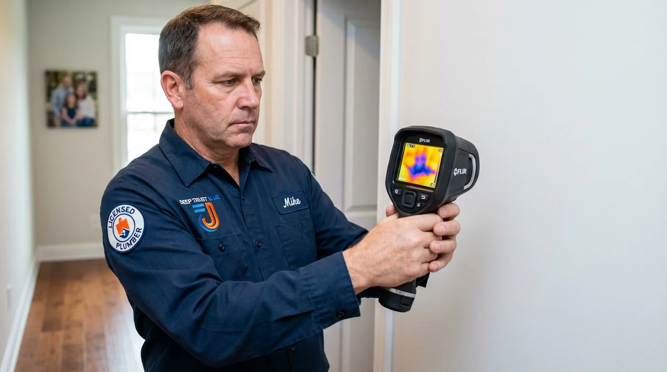 Thermal imaging leak detection by Johns Plumbing LLC in Marion